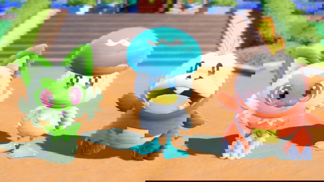 pokémon scarlet violet performance issues sprigatito quaxly fuecoco say hi