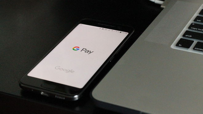 Google Pay error code AF - An image of the Google Pay app on a smartphone