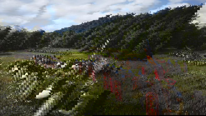Manor Lords army fighting