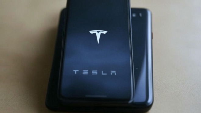 Tesla Elon Musk Phone