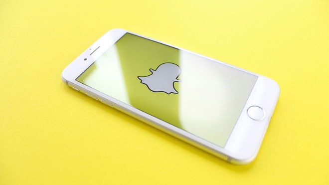 Snapchat Icon in iPhone