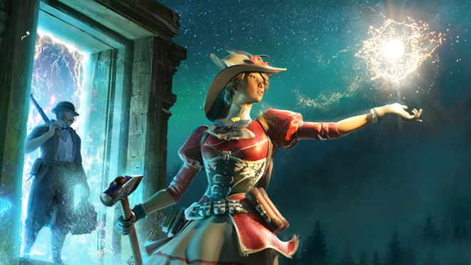 Nightingale crashing issues - An image of a lady doing some magic with hands