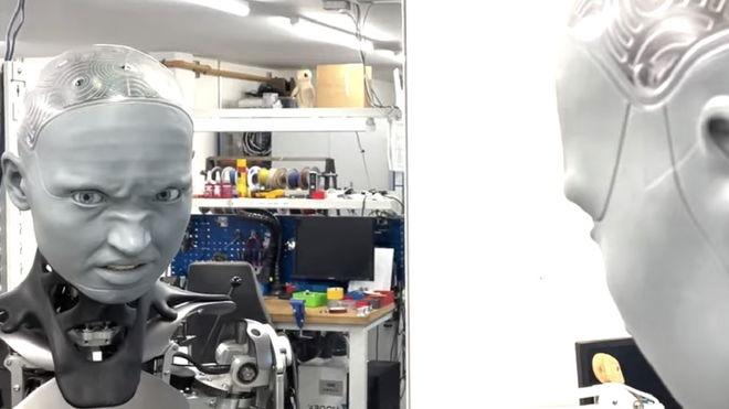 Ameca Robot showcases all the emotions it wishes it had 