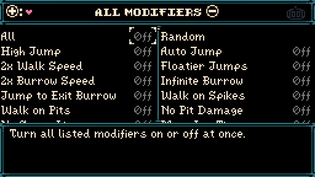 mina modifiers