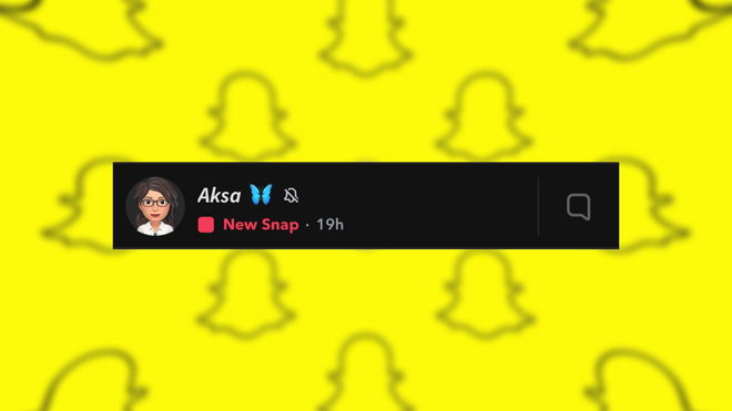 An image of the Snapchat bell icon with a line through it