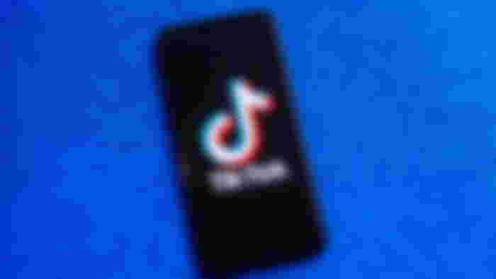 September 1st strike TikTok - An image of the TikTok logo on a smartphone