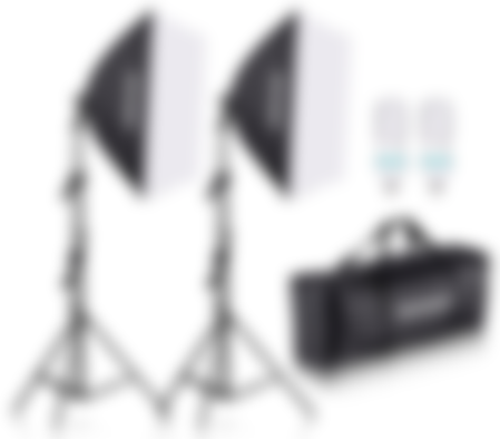 Best light for streaming - NEEWER softbox light kit
