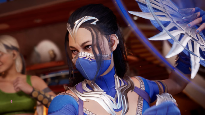 Mortal Kombat 1 crashing - Selena looking angry