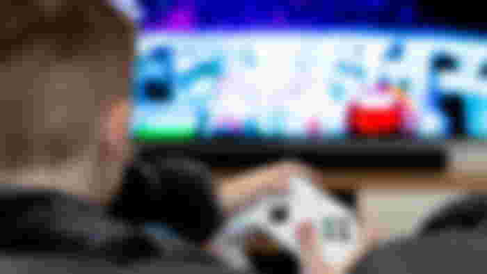 Person playing games on Xbox servers.