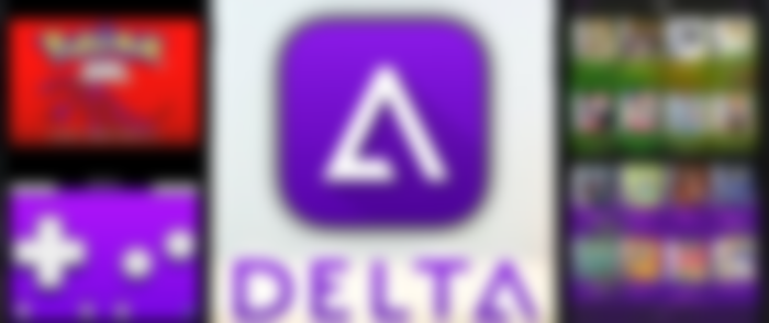 Screenshots of the Delta Gameboy Emulator app for iOS