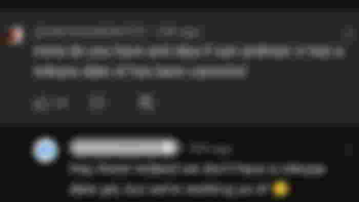 A screenshot of someone asking Meta's YouTube channel if there's any update on GTA San Andreas VR, and Meta is responding with "no release date yet, but we're working on it"