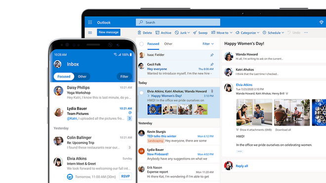 Outlook error 503 - picture of mailbox sending digital mail