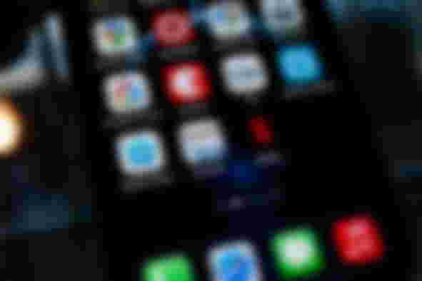 A crisp image showing the Netflix application icon on an iPhone device