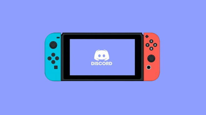 An image of the Discord app on Nintendo Switch