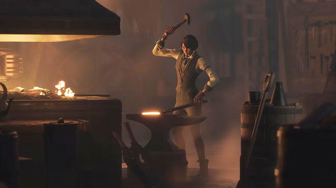 Crafting an item in Nightingale