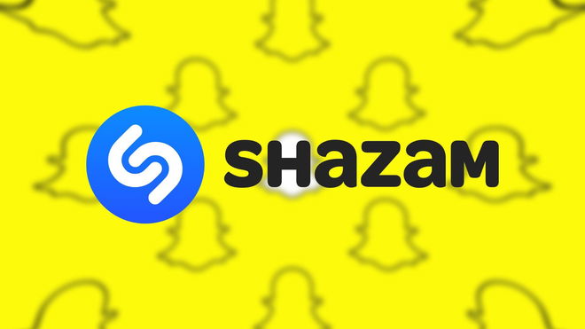 An image of the logos of Snapchat and Shazam - not working
