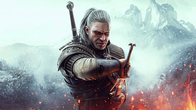 witcher 3 next gen update community mods geralt stares at the player