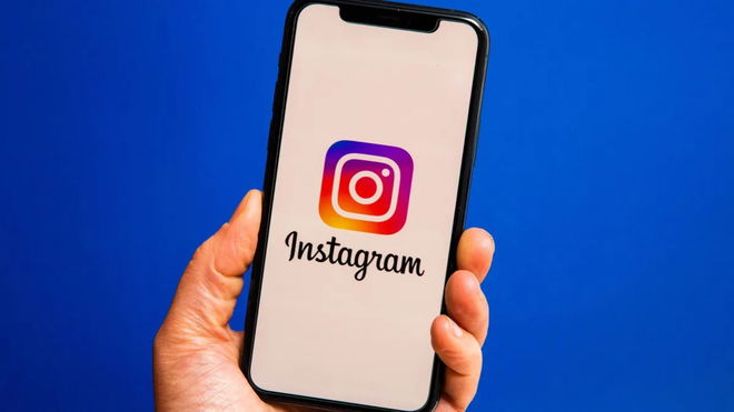 Instagram app displayed in a phone