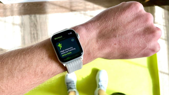 Apple Watch Tracking Workout
