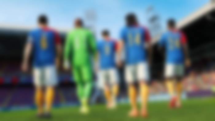 Richmond F.C. Players walking across the pitch - FIFA 23 won't install