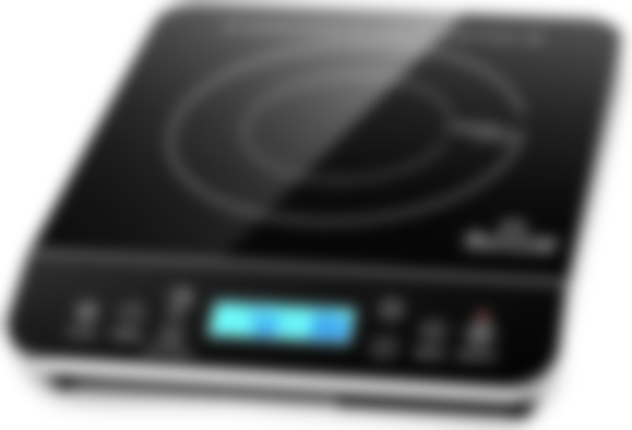 Best portable cooktop - Duxtop black cooktop