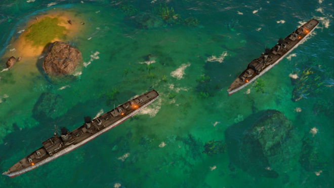 Naval warfare in Kaiserpunk