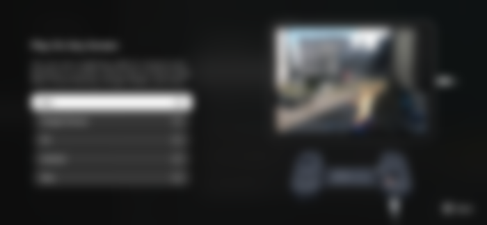 Play on any screen menu on the Backbone One.