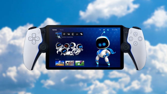 PS Portal cloud gaming - An image of the PlayStation Portal