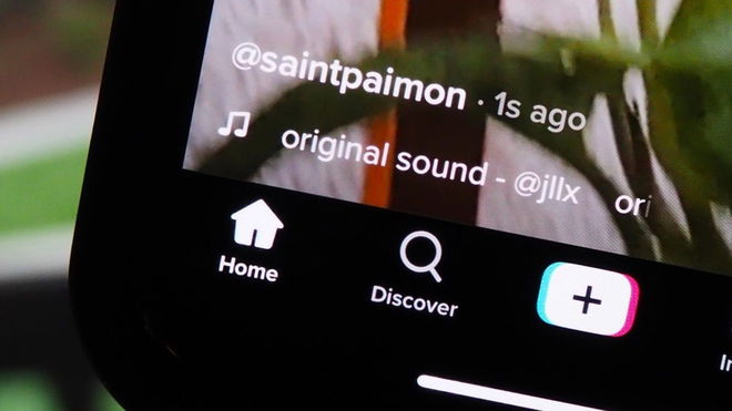Block sound TikTok - An image of a sound on a TikTok video