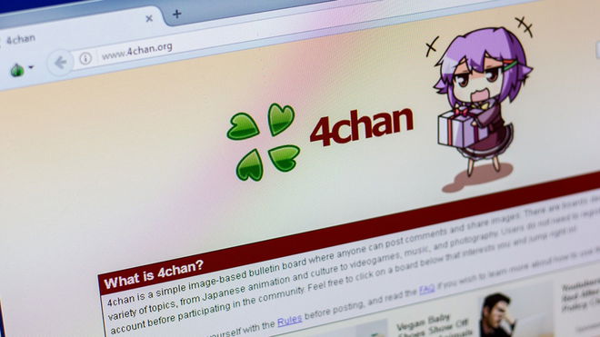 4chan connection error - An image of the 4chan website