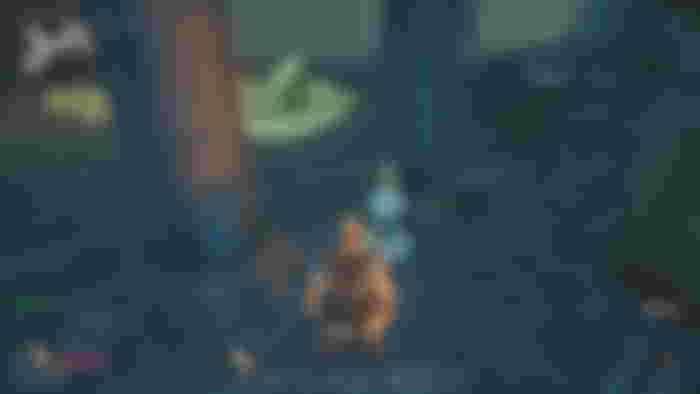A created dwarf in LotR Return to Moria claiming their lost loot back.