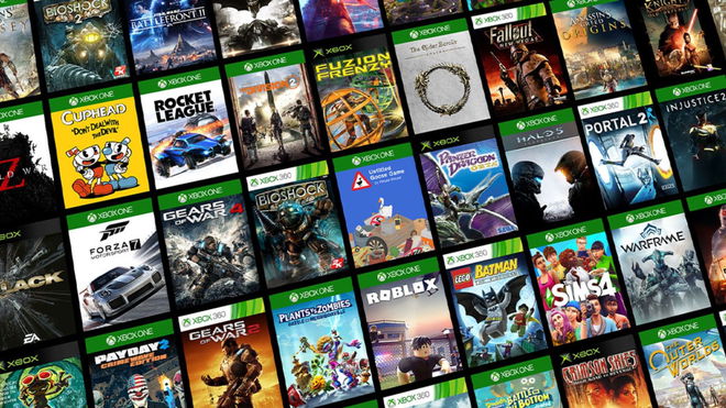 Refund games on Xbox - An image of the gallery of Xbox games