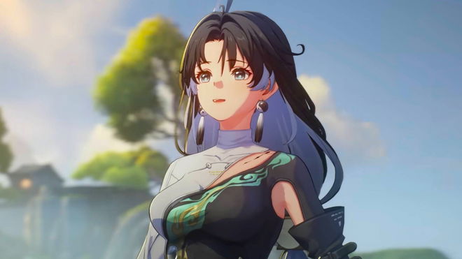 An image of a female anime character from Wuthering Waves - Download Stuck