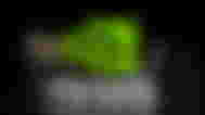Nvidia logo in 3D