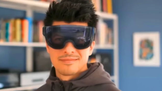 A render of the new Meta Mirror Lake Headset
