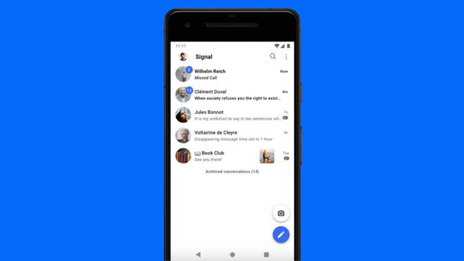 How to transfer Signal messages to a new phone