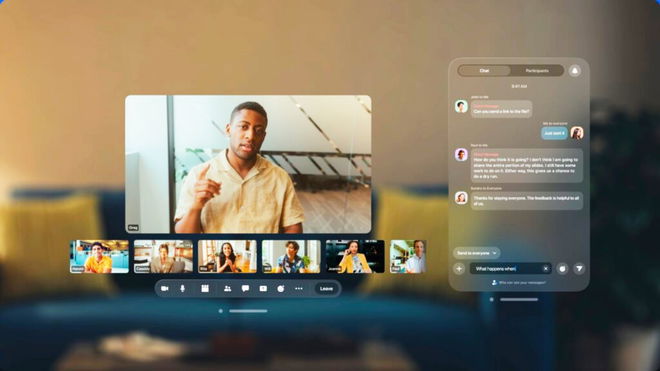 apple vision pro zoom app is another metaverse
