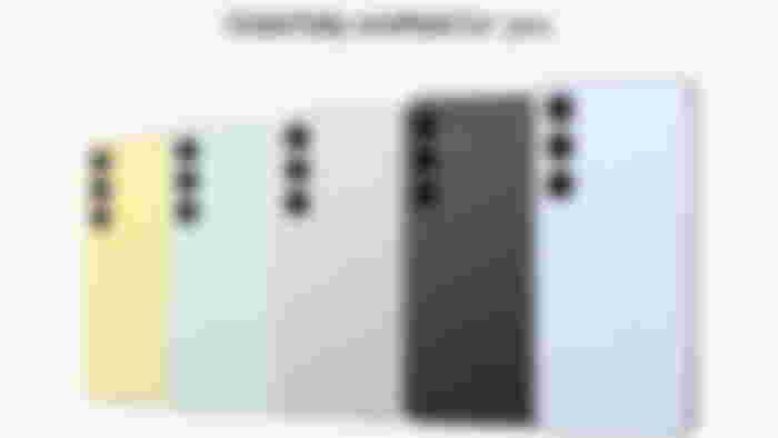 Multiple colors of S24 FE