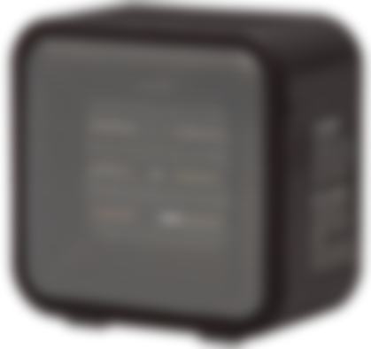 Best portable electric heater - Amazon Basics black desk heater