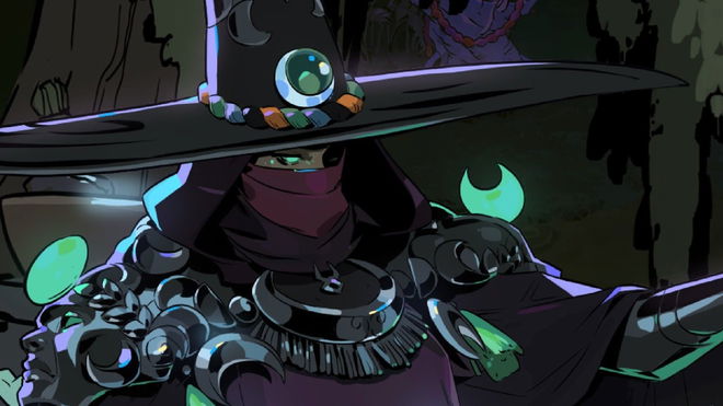 Hecate portrait from Hades 2 when speaking to her