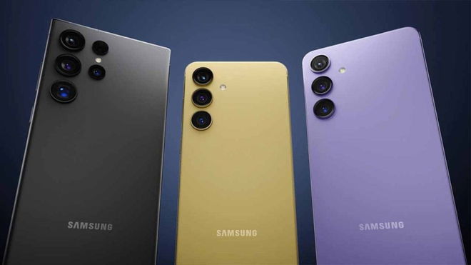 Transfer data from Samsung S23 to S24 - An image of the Samsung S24 Series
