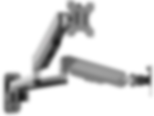 Best wall mount monitor arm - AVLT dual monitor arm