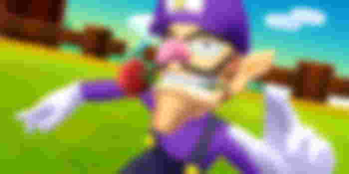 waluigi rose pose