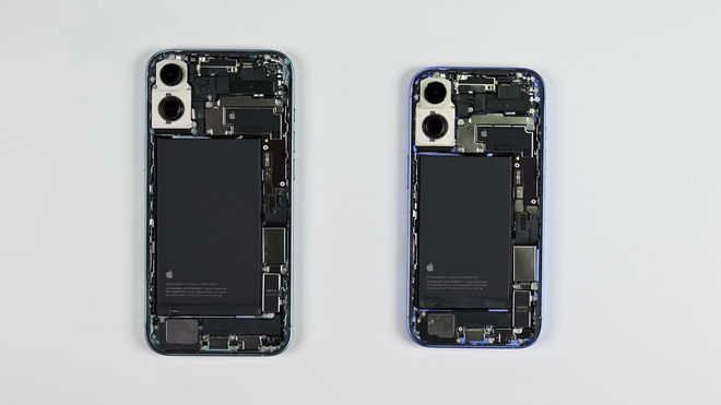 iPhone 16 and 16+ open from back