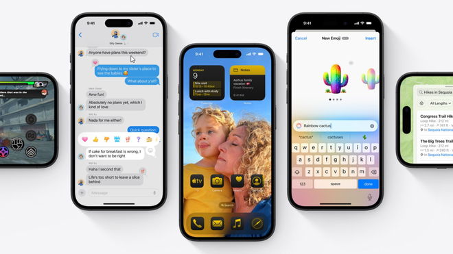 iOS 18 updates