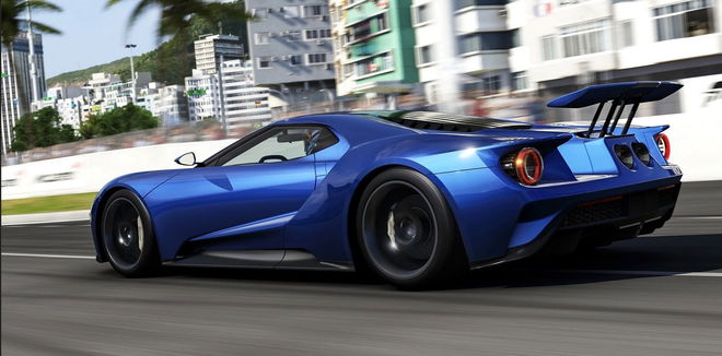 Forza Motorsport server error - blue sports car