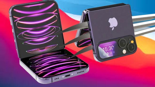 Fan-created folding iPhone render with Wolverine-style claws coming out of it