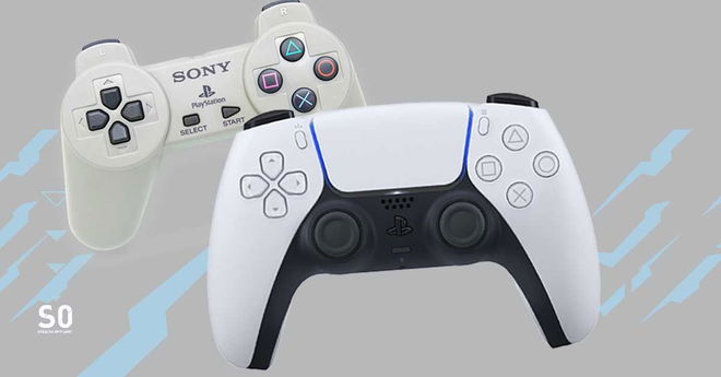 PS5 DualSense controller design history: The evolution of Sony controllers from PS1 to PlayStation 5