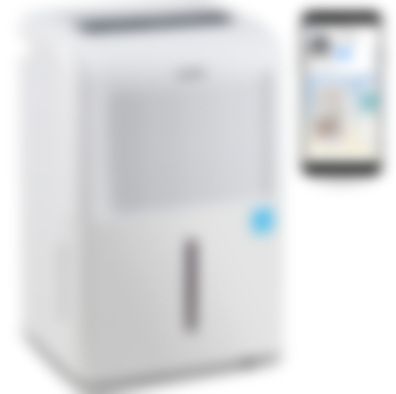 Best bathroom dehumidifier - Ivation smart white dehumidifier