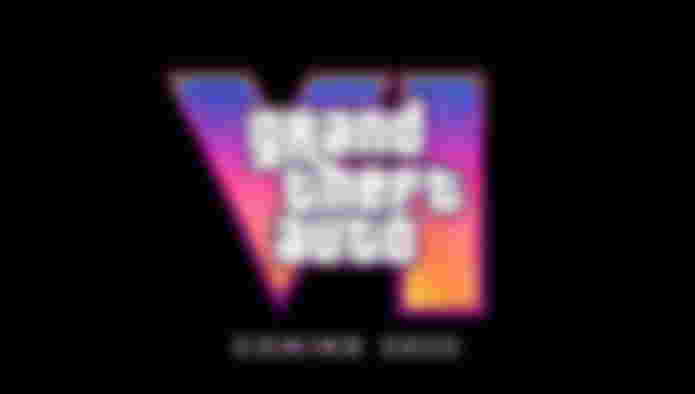 Screengrab from the GTA 6 trailer showing the GTA VI logo and the words "coming 2025"